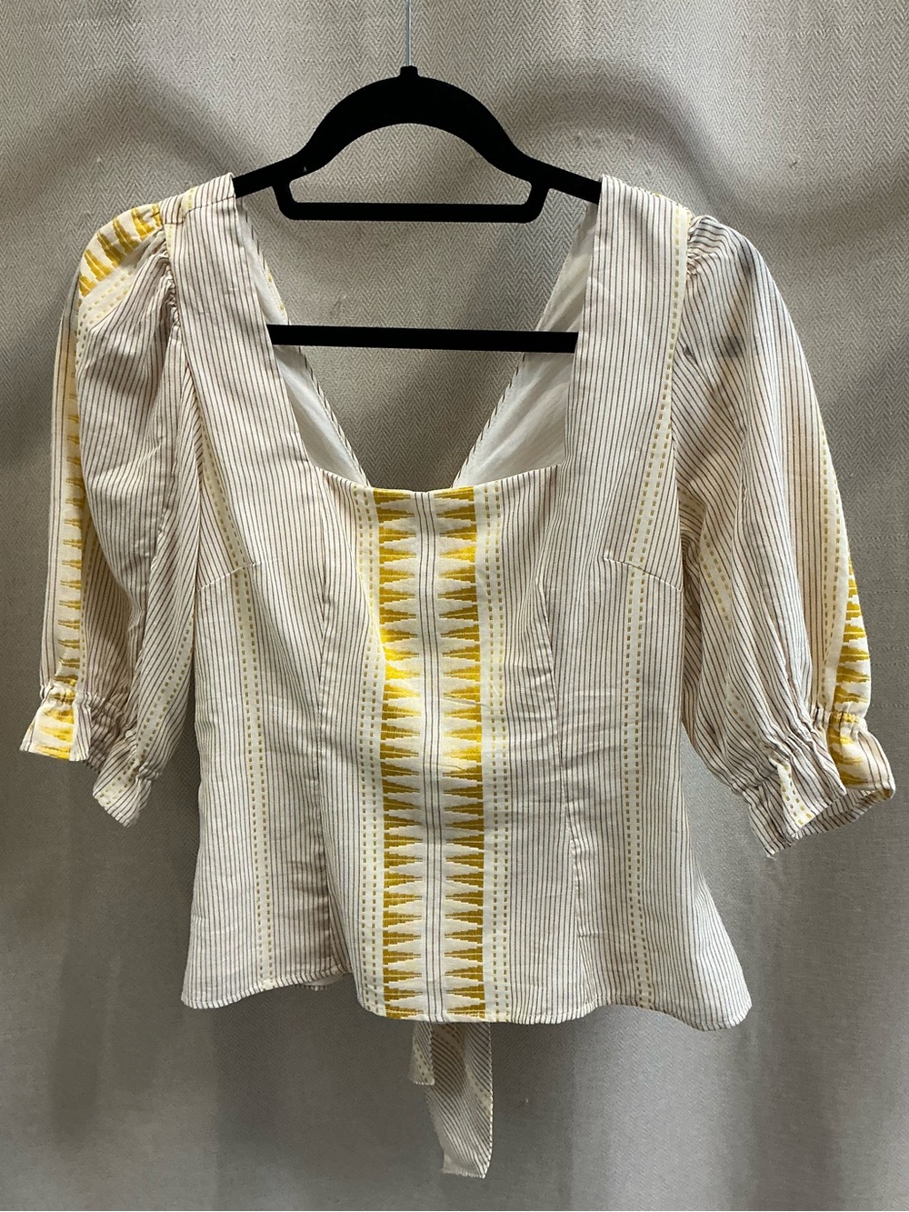 Liverpool half Sleeve Square Neck Top